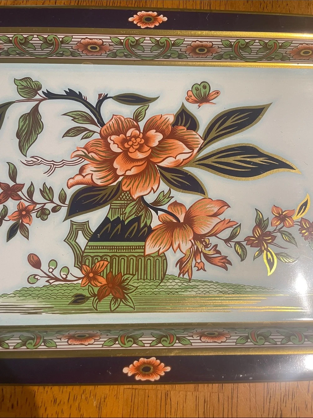 Vintage Daher Decorated Ware Tray